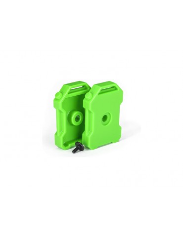 Traxxas Fuel canisters (green) (2)