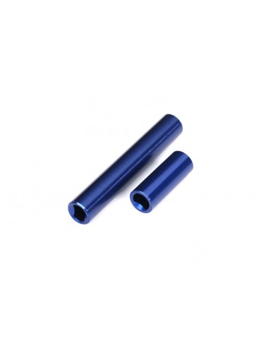 Traxxas Driveshafts, center, female, aluminum (blue-anodized)