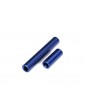 Traxxas Driveshafts, center, female, aluminum (blue-anodized)
