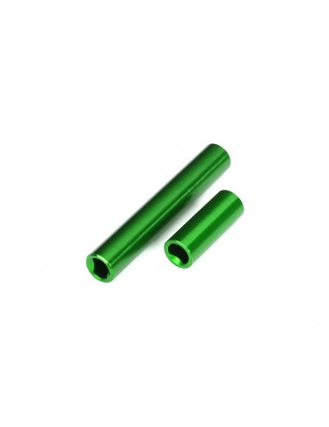 Traxxas Driveshafts, center, female, aluminum (green-anodized)