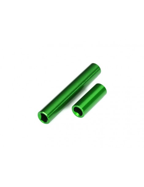 Traxxas Driveshafts, center, female, aluminum (green-anodized)