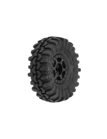 1/24 Interco Super Swamper F/R 1.0" Tires MTD 7mm Black Holcomb (4)