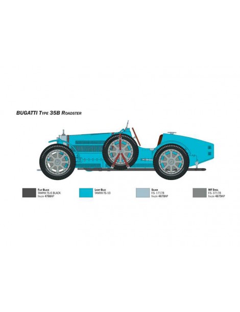 Italeri Bugatti 35 B Roadster (1:12)
