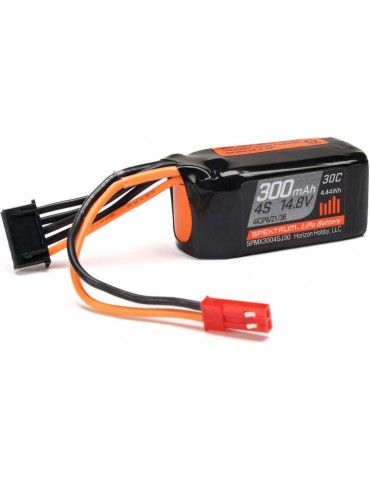 Akumuliatorius Spektrum LiPo 4S 14.8V 300mAh 30C JST