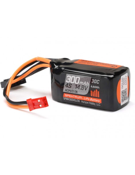 Akumuliatorius Spektrum LiPo 4S 14.8V 300mAh 30C JST