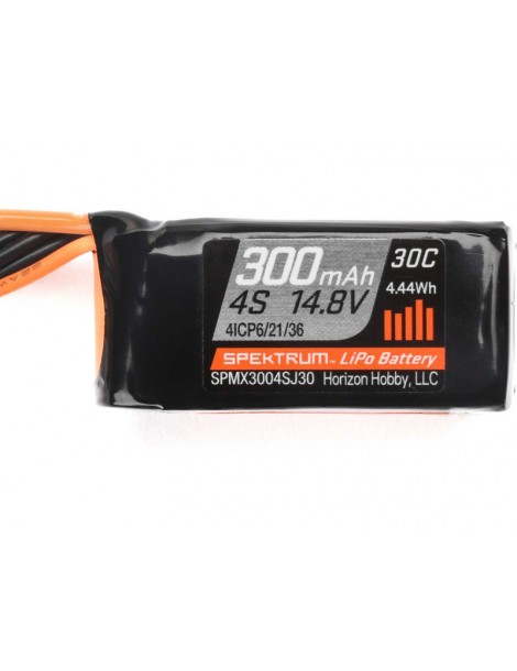 Akumuliatorius Spektrum LiPo 4S 14.8V 300mAh 30C JST