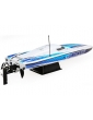 Proboat Sonicwake 36" Self-Righting RC laivas Brushless Deep-V baltas