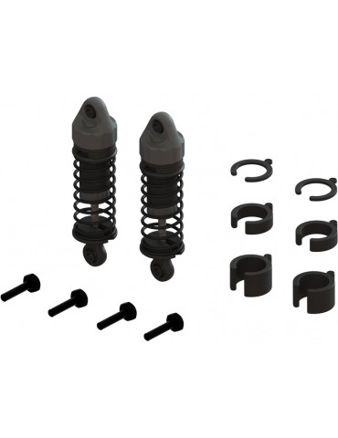 RC dalys amortizatorių komplektas 58 mm 2000cSt 1:14 Arrma – CyborgShop