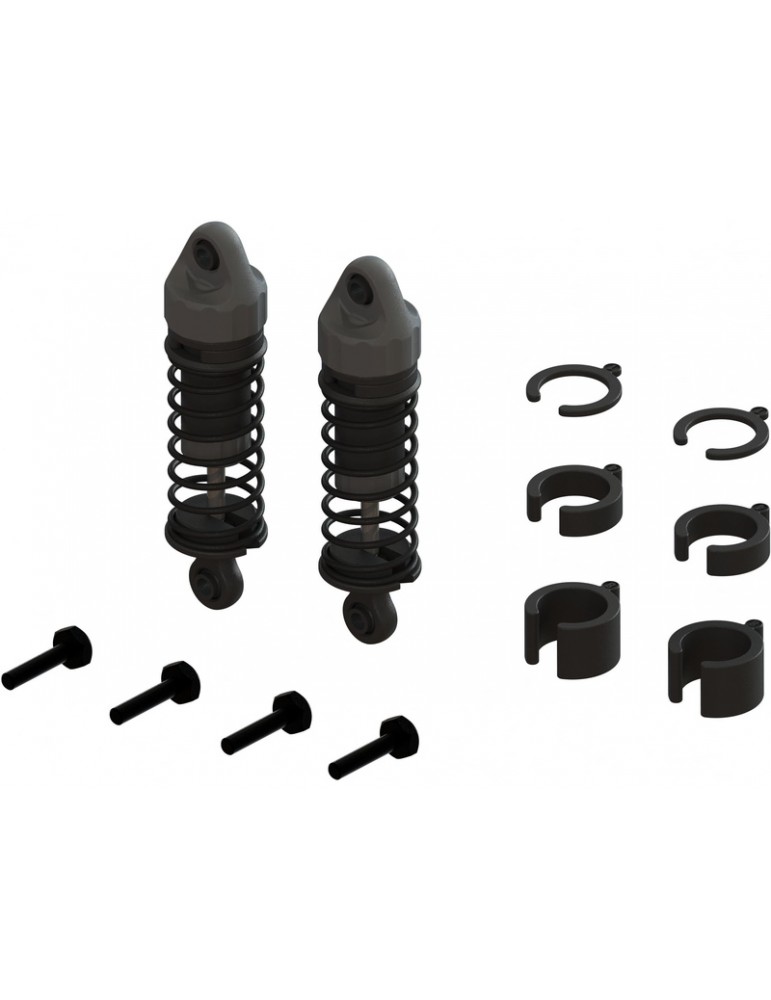 RC dalys amortizatorių komplektas 58 mm 2000cSt 1:14 Arrma – CyborgShop