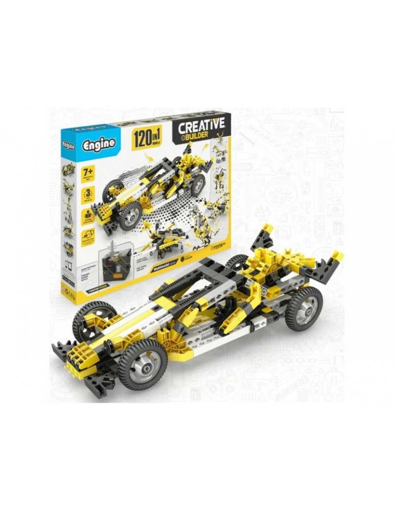 Engino konstruktorius Creative Builder 120 modelių su varikliu
