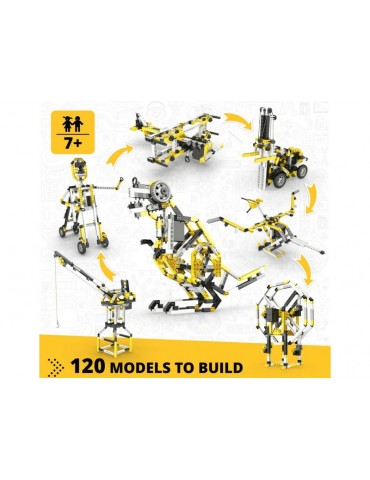 Engino konstruktorius Creative Builder 120 modelių su varikliu