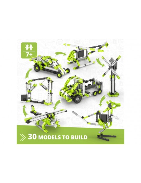 Engino konstruktorius Creative Builder 30 modelių su varikliu