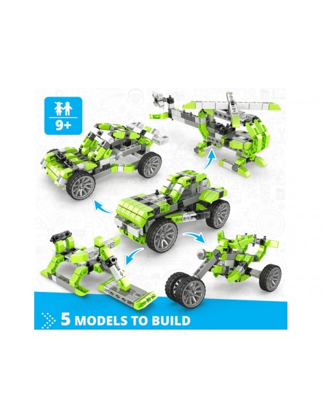 Engino konstruktorius Mechanics paplūdimio Buggy 5in1