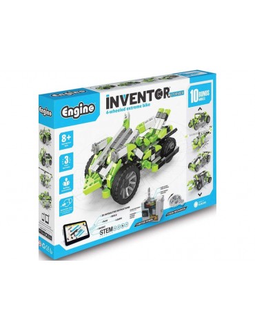 Engino konstruktorius Inventor Mechanics Keturratis motociklas 10in1