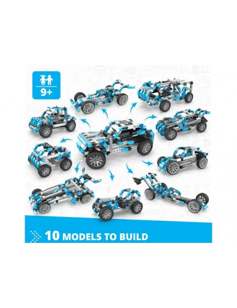 Engino konstruktorius Motorizuotas visureigis 10in1 su varikliu