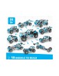 Engino konstruktorius Motorizuotas visureigis 10in1 su varikliu