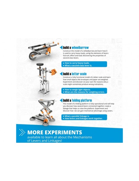 Engino Stem Mechanics levers and linkages