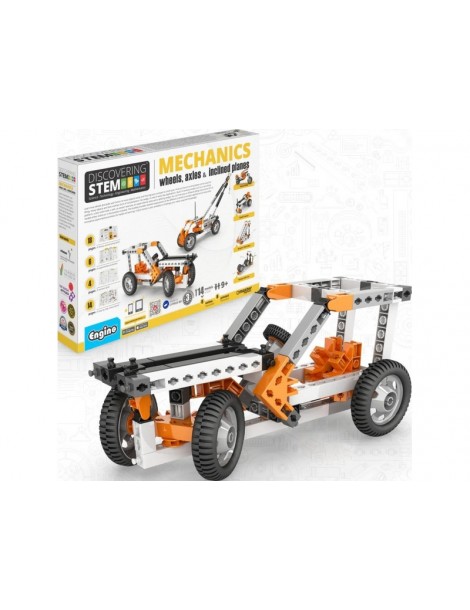 Engino Stem Mechanics wheels, axles and inclined planes