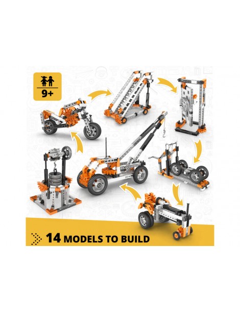 Engino Stem Mechanics wheels, axles and inclined planes