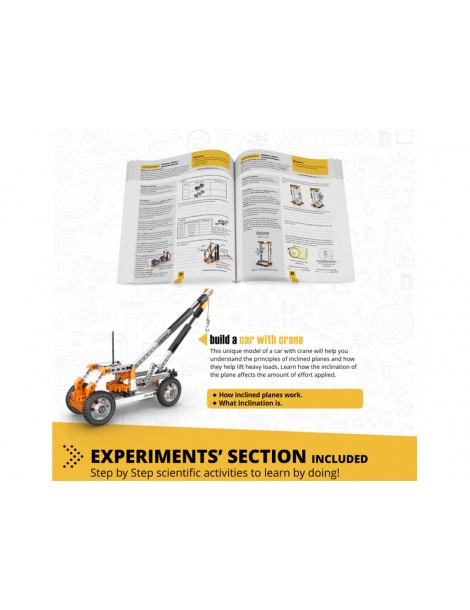 Engino Stem Mechanics wheels, axles and inclined planes