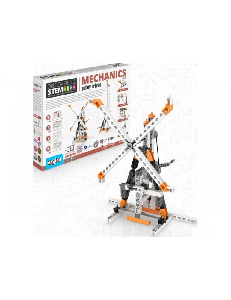 Engino Stem Mechanics pulley drives