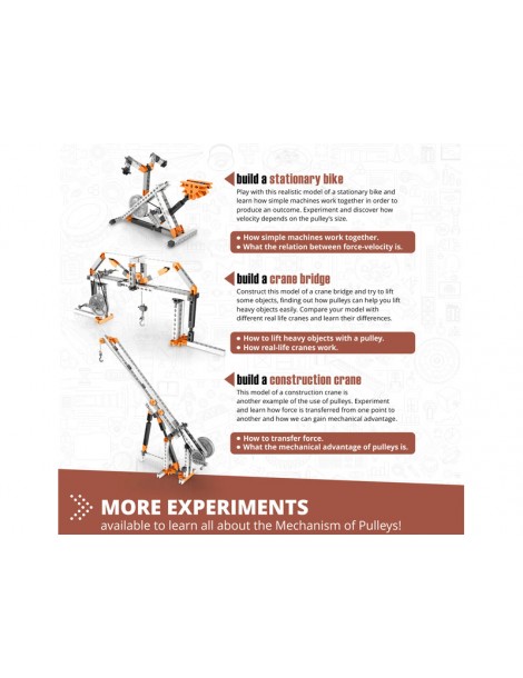 Engino Stem Mechanics pulley drives