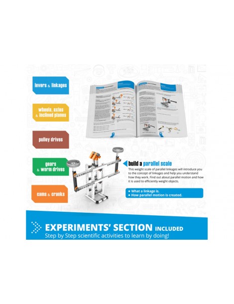 Engino Stem Simple machines mechanisms simplifying power