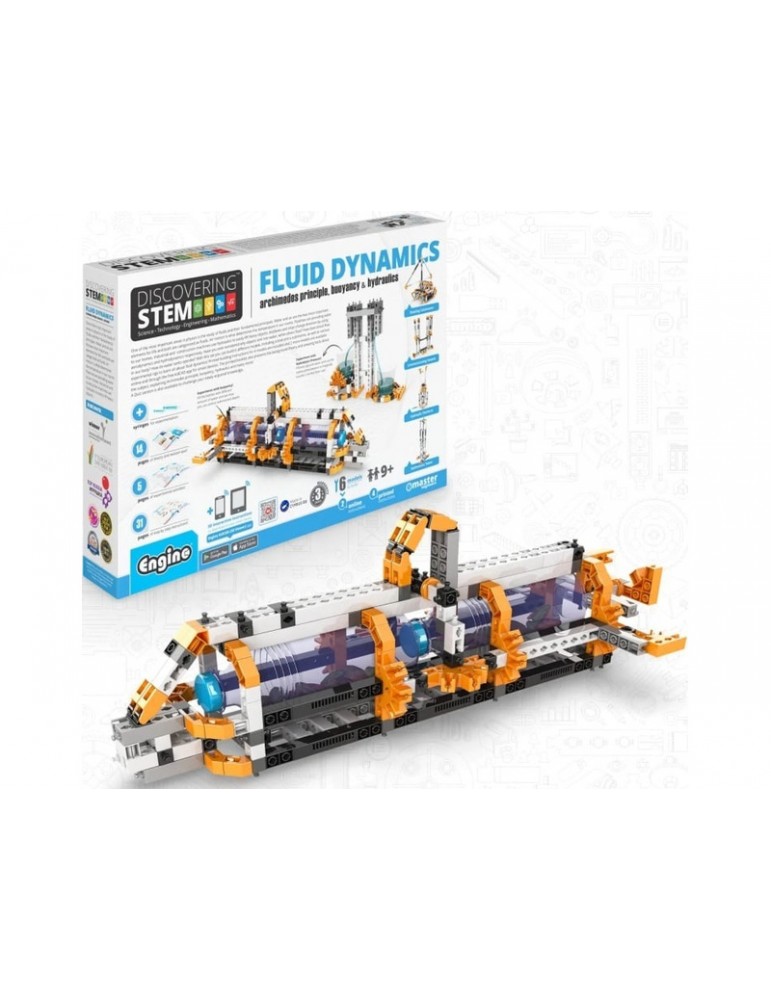 Engino Stem Fluid dynamics Archimedes' law, buoyancy and hydraulics