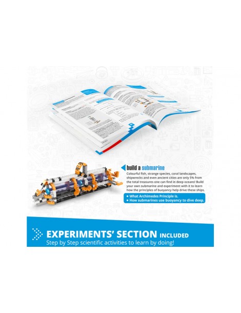 Engino Stem Fluid dynamics Archimedes' law, buoyancy and hydraulics