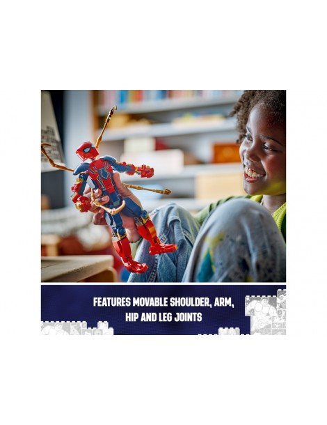 LEGO Marvel - Geležinio Žmogaus-voro konstruktoriaus figūrėlė
