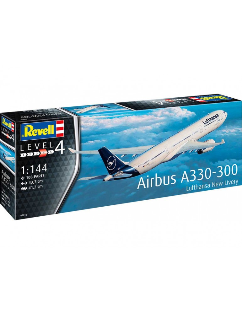 Revell Airbus A330-300 Lufthansa New Livery (1:144)