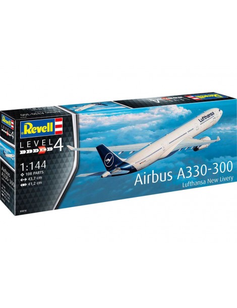 Revell Airbus A330-300 Lufthansa New Livery (1:144)