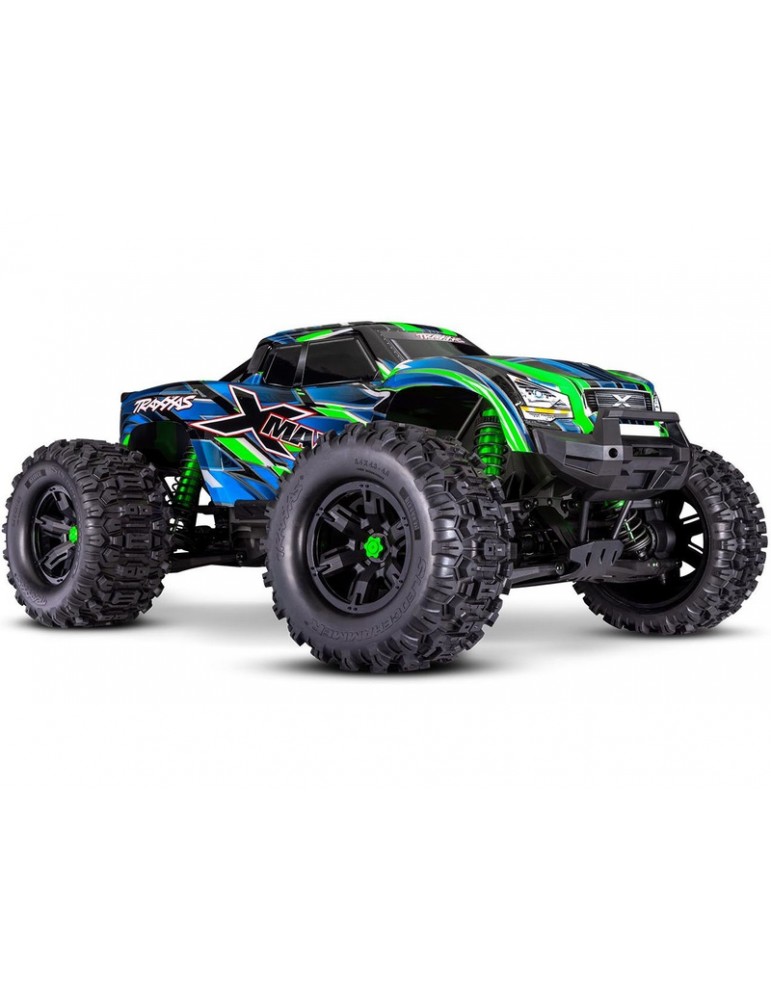 Traxxas X-Maxx 8S Belted 1:5 4WD RTR žalia