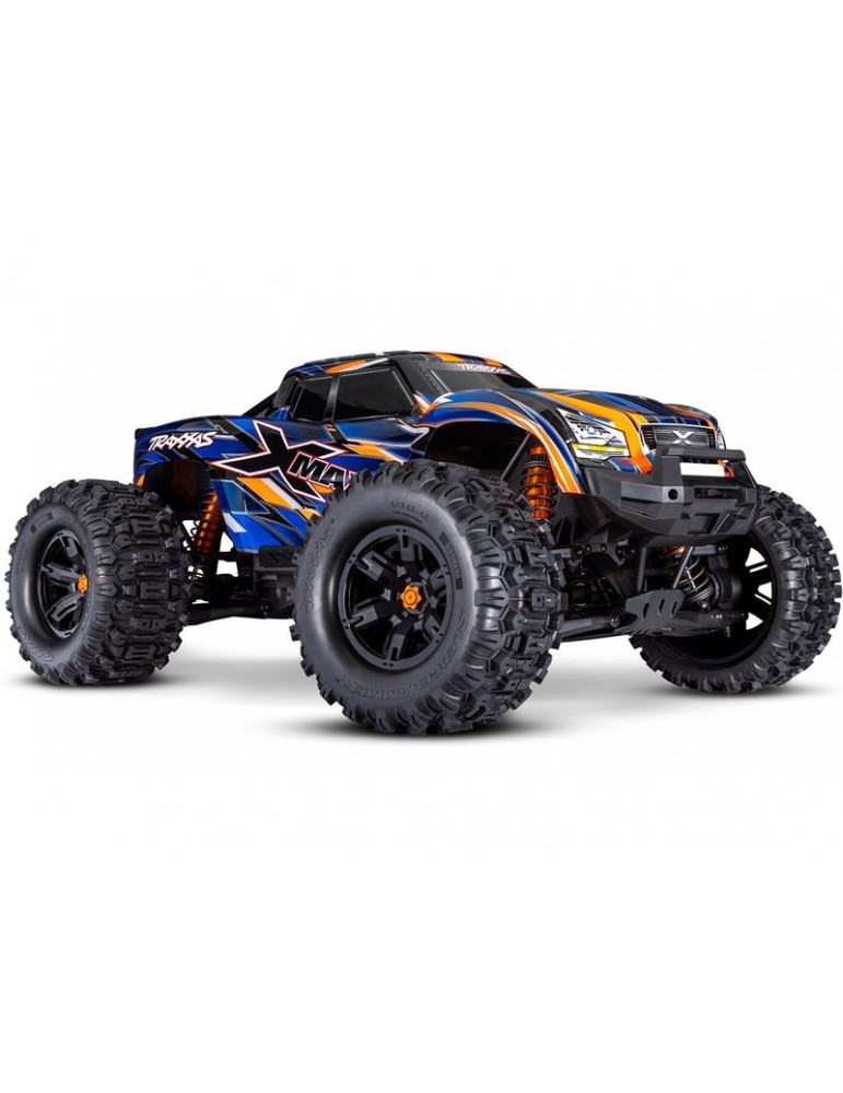 Traxxas X-Maxx 8S Belted 1:5 4WD RTR oranžinė