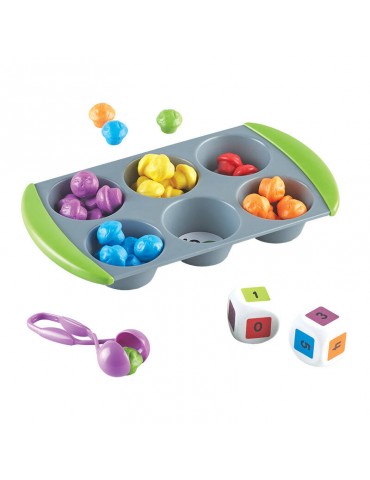 Mini Muffin Match Up Math Activity Set Learning Resources LER 5556