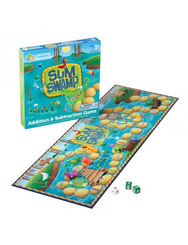 Sum Swamp Addition & Subtraction Game Learning Resources LER 5052