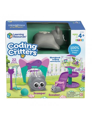 Coding Critters Scamper & Sneaker Learning Resources LER 3081