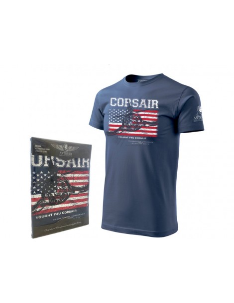 Antonio Men's T-shirt Vought F4U Corsair L