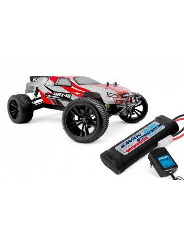 KAVAN GRT-10 Lightning 2.4 GHz 4WD Truggy 1:10 - Red - RTR