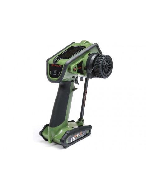 Valdymo pultas Spektrum DX6 Rugged DSMR Žalias