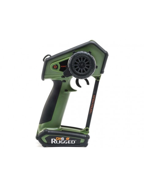 Valdymo pultas Spektrum DX6 Rugged DSMR Žalias