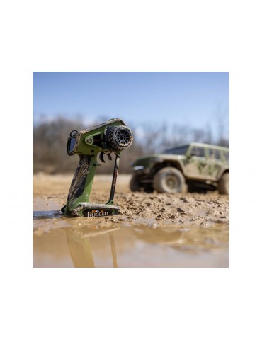 Valdymo pultas Spektrum DX6 Rugged DSMR Žalias