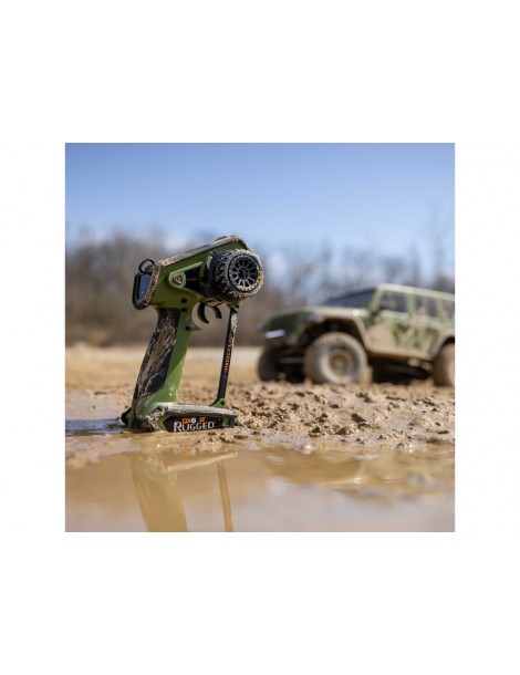 Valdymo pultas Spektrum DX6 Rugged DSMR Žalias