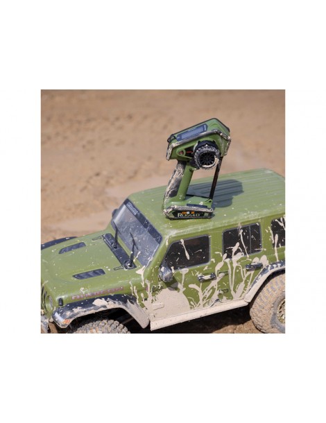 Valdymo pultas Spektrum DX6 Rugged DSMR Žalias