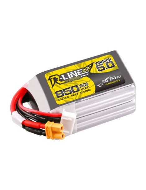 "Tattu R-Line" 5.0 850 mAh 14,8 V 4S1P 150C XT30U-F