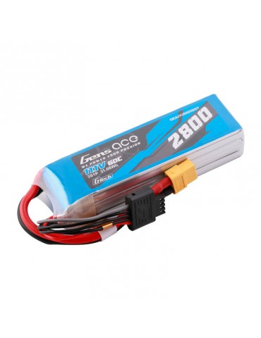 Gens ace G-Tech Soaring 2800mAh 11.1V 60C 3S1P LiPo XT60