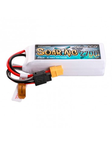 Gens ace G-Tech Soaring 2700mAh 14.8V 30C 4S1P LiPo XT60