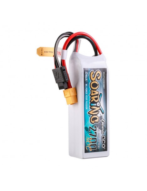 Gens ace G-Tech Soaring 2700mAh 14.8V 30C 4S1P LiPo XT60
