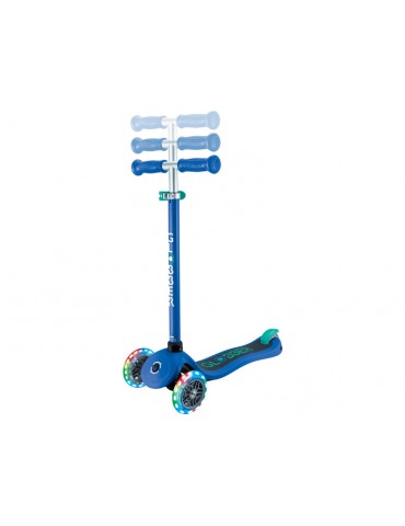 Globber - Scooter Primo Lights V2 Navy Blue