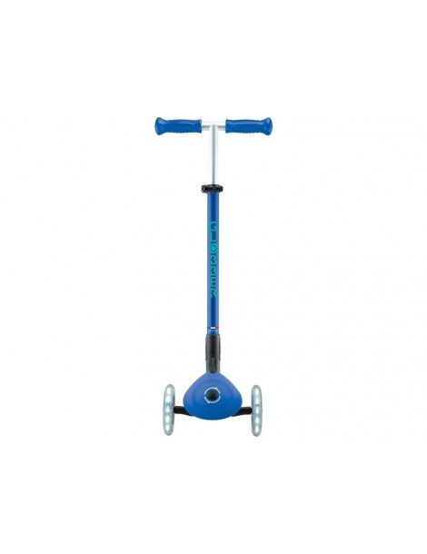 Globber - Scooter Primo Plus Lights V2 Foldable Fuchsia/Sky Blue